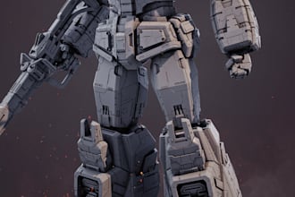 make a 3d creature, stylized 3d models with high quality textures for you