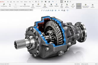 3d cad model, product cad design, technical drawing and prototype design