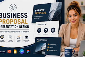 do business proposal presentation, company proposal, powerpoint design