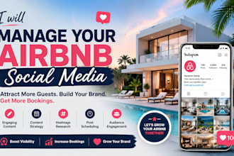 manage your airbnb social media