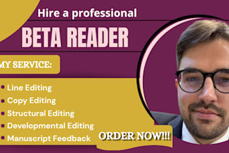 beta read your romance novel with honest reader feedback
