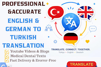 translate english to turkish or german subtitles