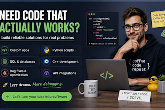 develop custom python, sql and other applications