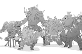 design characters concept art