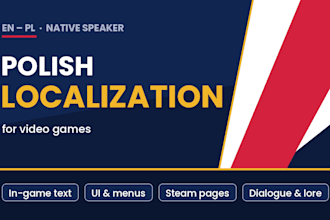 localize your indie game from english to polish