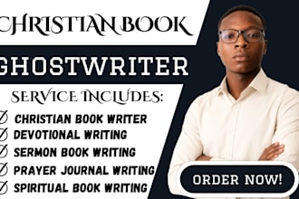 ghostwrite christian ebook, daily devotional book, faith book and prayer journal