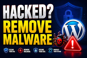 remove wordpress malware, clean hacked website and secure wordpress