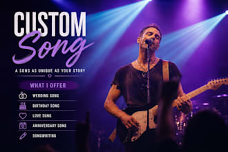 sing emotional and gritty male vocals for rock and alternative songs