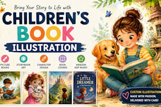 children book illustration book illustrator kids illustrator picture book