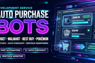 do auto purchase bot target bot auto checkout bot auto buying bot pokemon bot