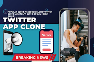 build popular social media clone app like facebook, whatsapp, instagram, youtube