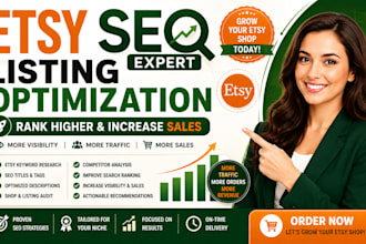 do etsy seo, etsy listing optimization to increase etsy sales, etsy shop listing