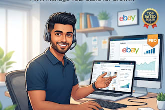 ebay management and dropshipping and bost sales