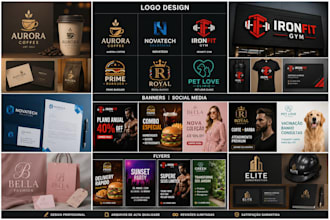 design profissional, banners and social media graphics