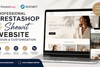 do prestashop store customazation prestashop bug fix , seo showit customization