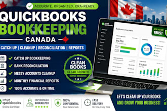 do quickbooks bookkeeping canada, catch up bookkeeping, bank reconciliation