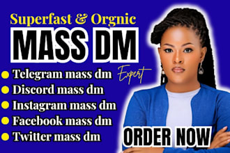 do whatsapp mass dm, telegram mass dm, mass dm, instagram mass dm