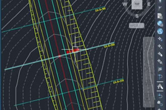 design driveway, roadway, highway plans in autocad civil 3d