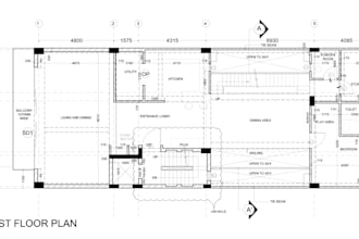 create professional architectural working drawings