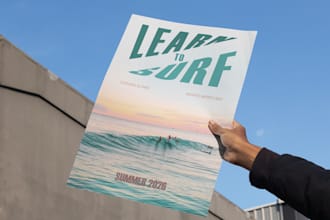 design a custom poster