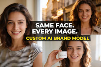 create a consistent ai model for your brand and products