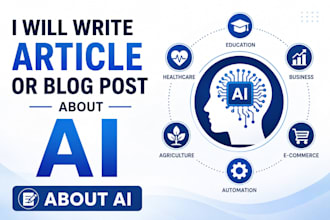 write article about ai in every field