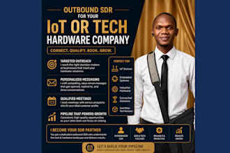 generate b2b leads for iot, hardware, and industrial tech