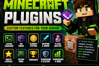 develop professional minecraft plugins
