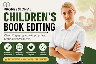 professionally critique and help edit your childrens picture book text