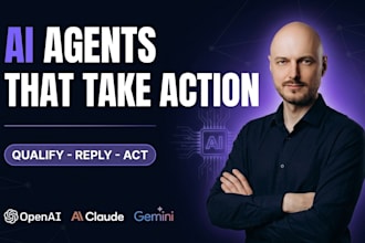 build a custom ai agent for sales, support and lead generation