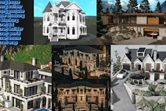 build bloxburg house, roblox bloxburg builder and minecraft world