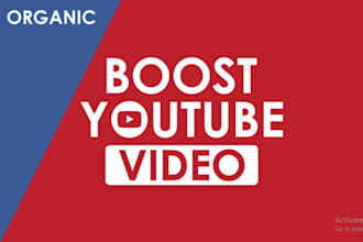 do organic youtube video promotion