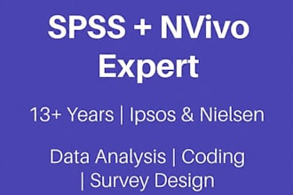 do spss nvivo  data  analysis and survey design and coding
