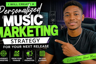 create a personalized music marketing strategy for your next release