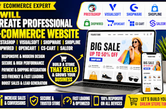 create prestashop visualsoft shopware shopline shopwired opencart cs cart saleor