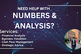 provide financial analysis, valuation and advisory services