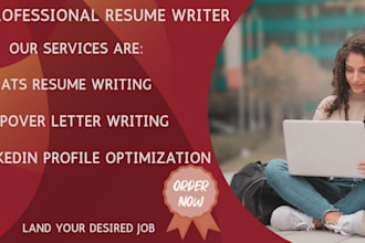 deliver a 12 hour ats friendly resume and linkedin
