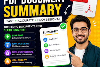 summarize any PDF or document into clear notes using ai