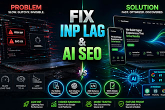 fix inp lag and optimize code for ai search visibility