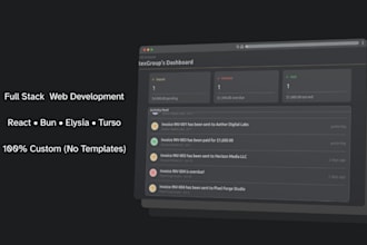 build a custom saas web application