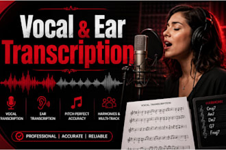 arrange and transcribe anything for strings, record HQ violin or strings for you