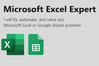 fix, automate, and solve any microsoft excel or google sheets problem