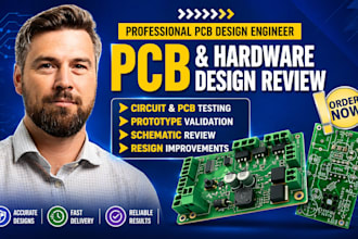 do pcb review schematic redesign pcb layout reverse engineering in kicad, altium