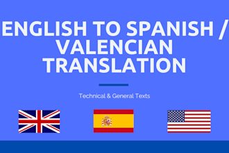 translate english to spanish or valencian