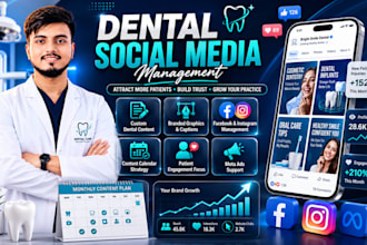 manage dental social media to attract more patients and appointments