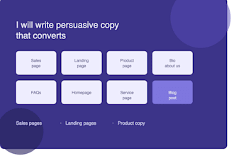 write persuasive copy for your website or ads