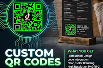 design custom professional qr codes with logo