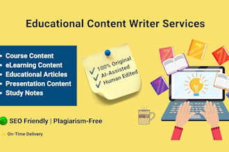 write professional educational content
