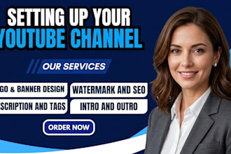 create and setup youtube channel professionally