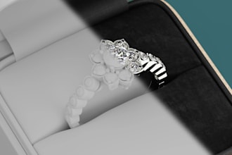 create photorealistic jewelry cgi and luxury product renders